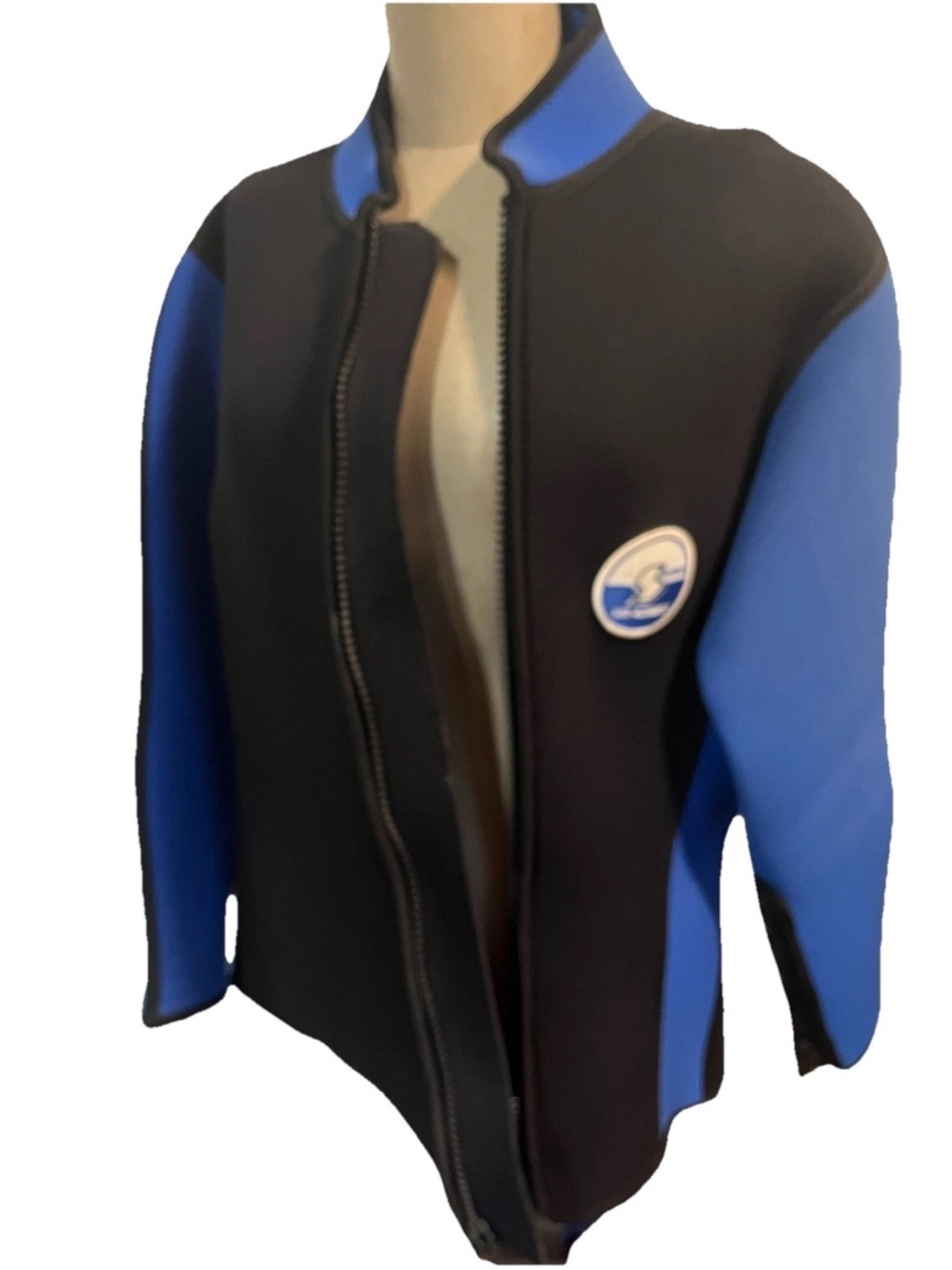 Royal Blue Athletic Neoprene Top with Black Trim sub-aquatic